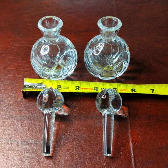 Waterford Marquis set of 2 perfume bottles - Picture 3 of 5
